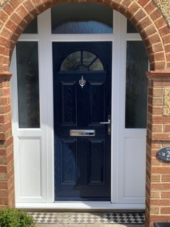 aluminium bifolding doors with integral blinds oxford